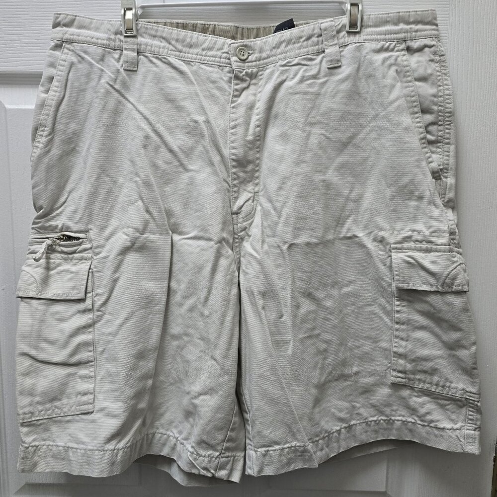 St John Bay Khaki Cargo Short 38